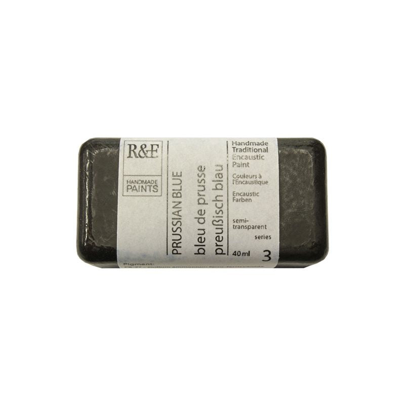 R&F Encaustic Paint Prussian Blue 40ml