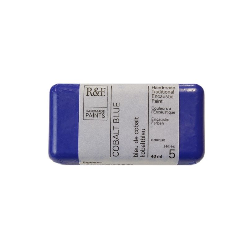 R&F Encaustic Paint Cobalt Blue 40ml