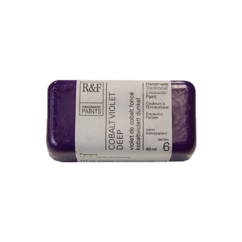 R&F Encaustic Paint Cobalt Violet Deep 40ml