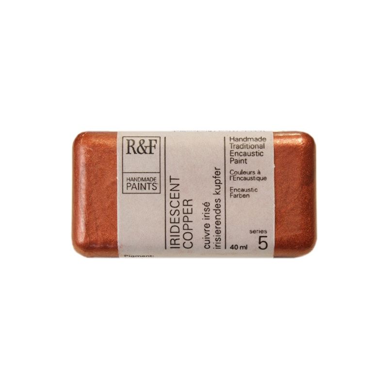 R&F Encaustic Paint Iridescent Copper 40ml