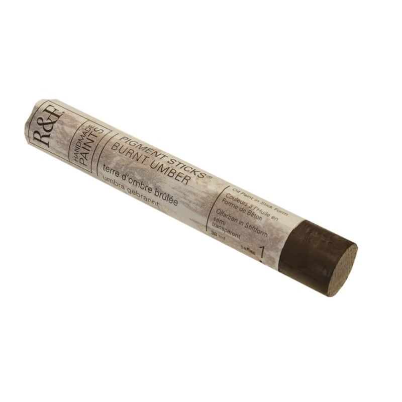 R&F Pigment Stick Burnt Umber