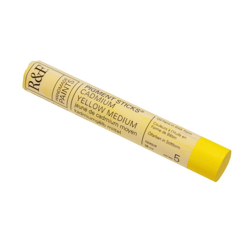 R&F Pigment Stick Cadmium Yellow Medium 38ml
