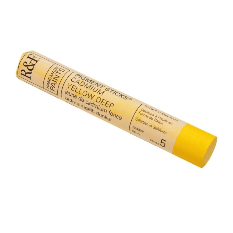 R&F Pigment Stick Cadmium Yellow Deep