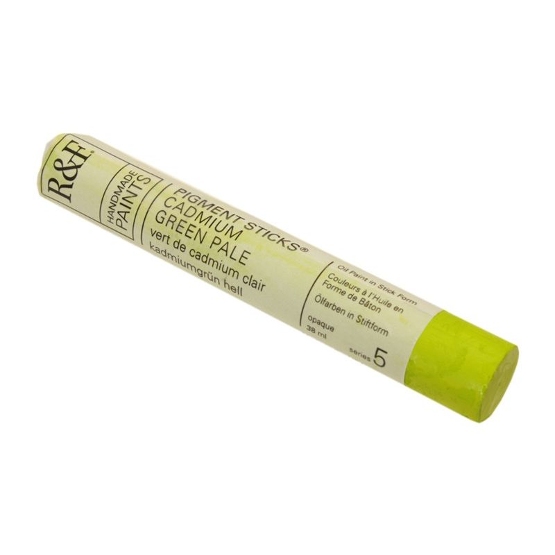 R&F Pigment Stick Cadmium Green Pale