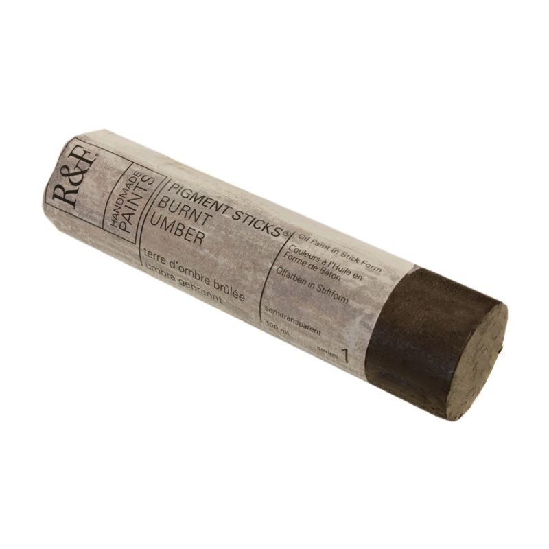 R&F Pigment Stick Burnt Umber