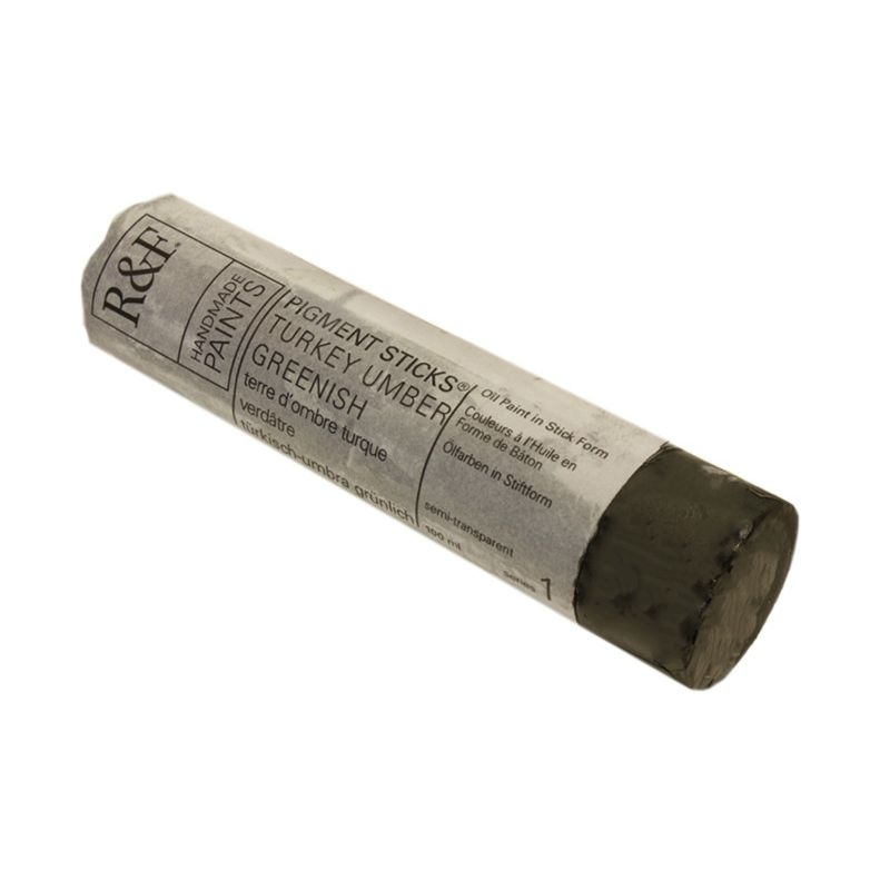 R&F Pigment Stick Turkey Umber Greenish