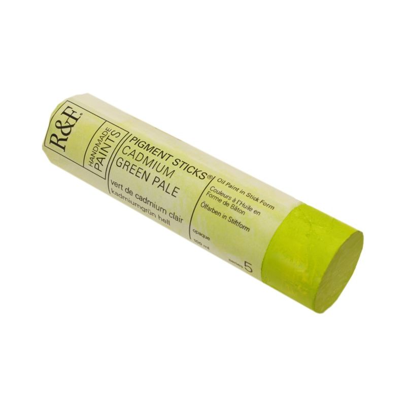 R&F Pigment Stick Cadmium Green Pale
