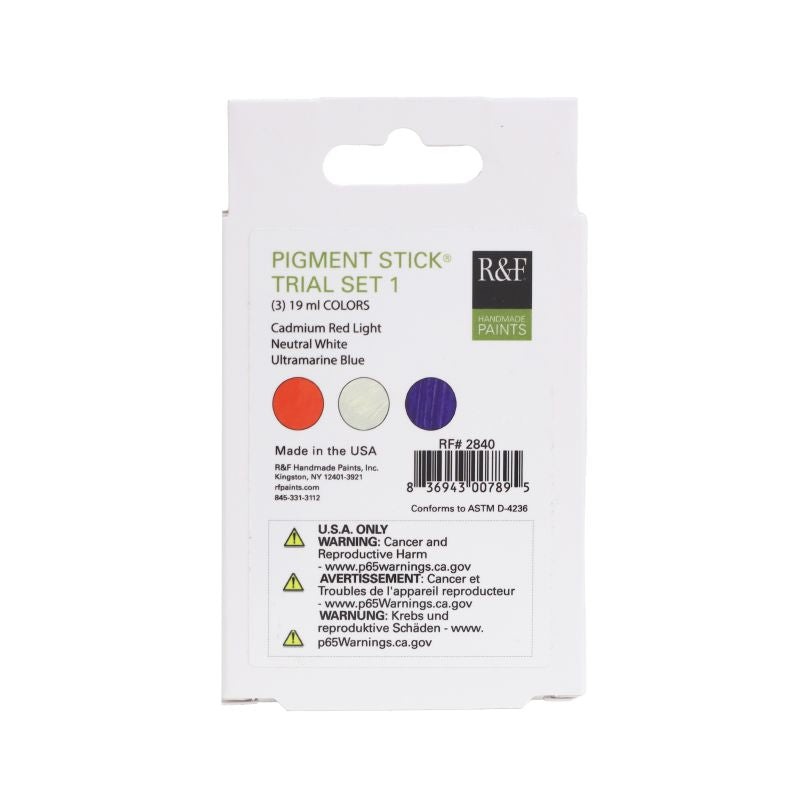 R&F Pigment Stick Trial Set 1 Set 3 SET