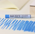 R&F DRAWING OIL STICK AZURE BLUE