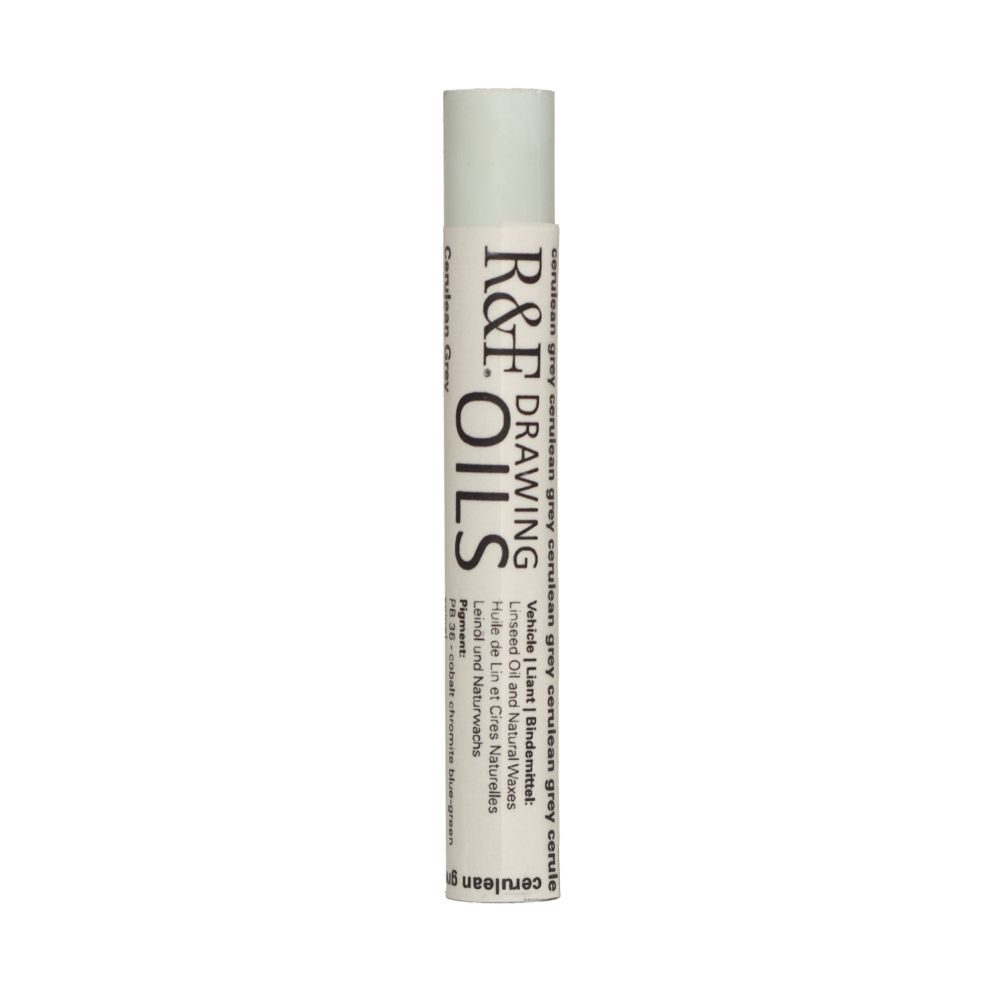 R&F DRAWING OIL STICK CERULEAN GREY