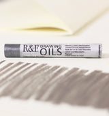 R&F DRAWING OIL STICK IRIDESCENT PEWTER 12ML