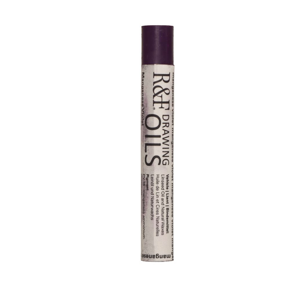 R&F DRAWING OIL STICK MANGANESE VIOLET