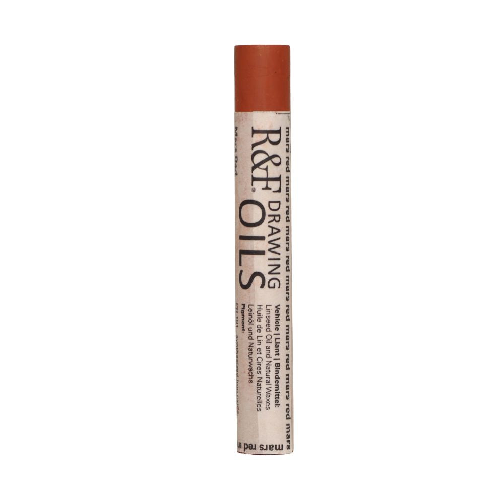 R&F DRAWING OIL STICK MARS RED
