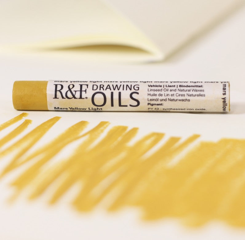 R&F DRAWING OIL STICK MARS YELLOW LIGHT