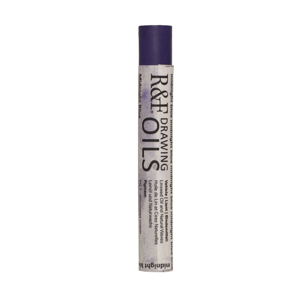 R&F DRAWING OIL STICK MIDNIGHT BLUE