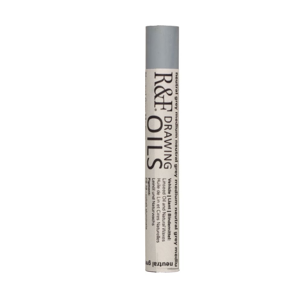 R&F DRAWING OIL STICK NEUTRAL GREY MEDIUM 12ML