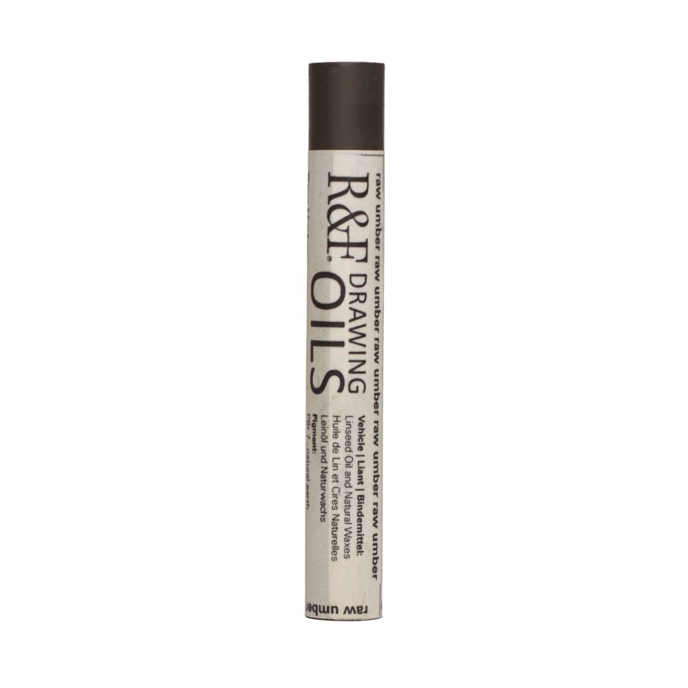 R&F DRAWING OIL STICK RAW UMBER