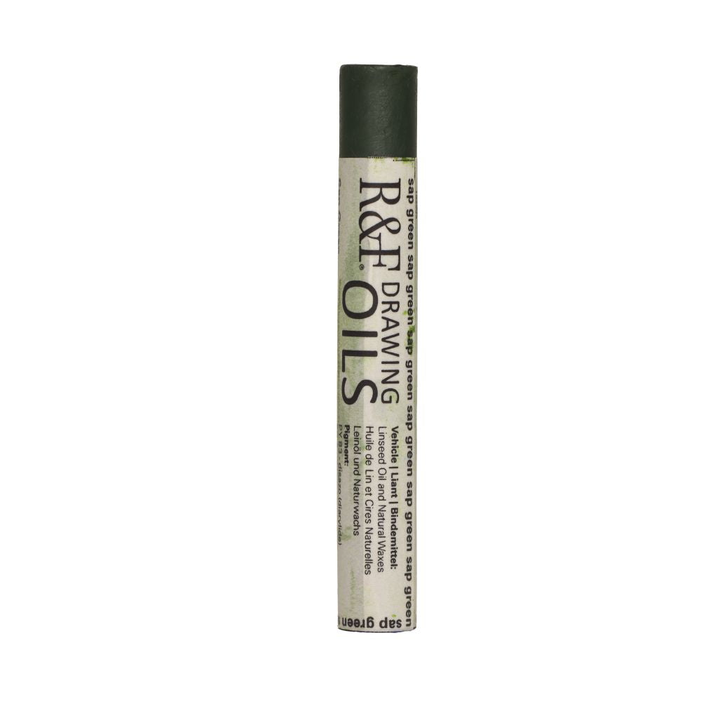 R&F DRAWING OIL STICK SAP GREEN