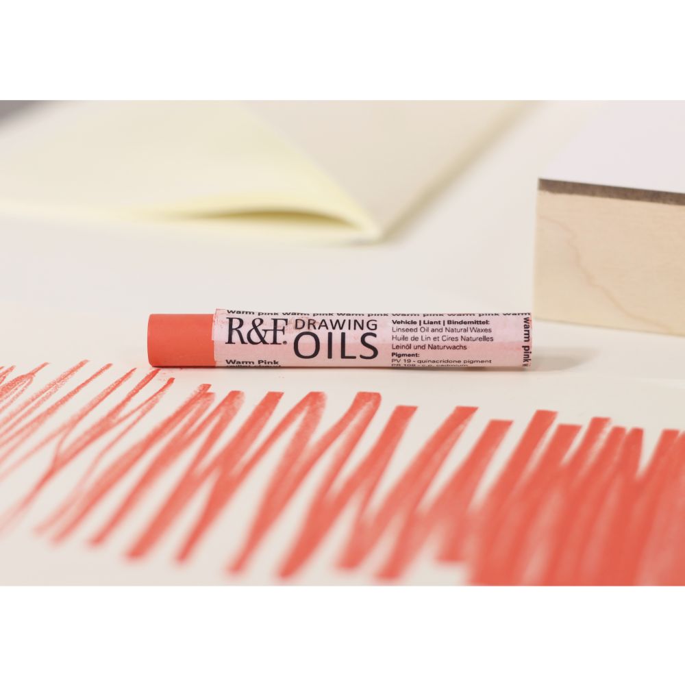 R&F DRAWING OIL STICK WARM PINK 12ML