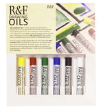 R&F DRAWING OIL STICK SET 6 INTRODUCTORY COLOURS SET