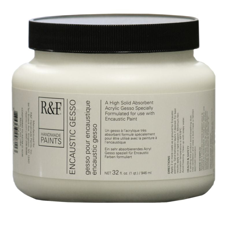 R&F Encaustic Medium Gesso 946ml