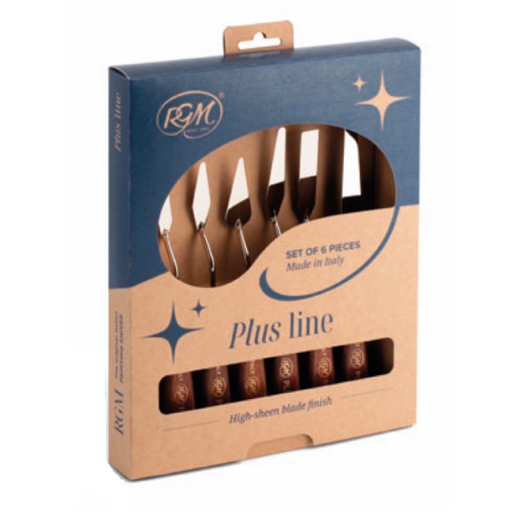 RGM PLUS LINE PALETTE KNIVES SET 6