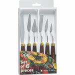RGM Plus Line Palette Knives Set 6 SET
