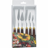 RGM Plus Line Palette Knives Set 6 SET
