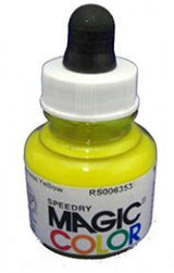 Magic Colour Waterbased Liquid Acrylic Paint Process Yellow 28ml