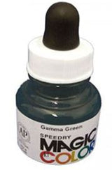 Magic Colour Waterbased Liquid Acrylic Paint Gamma Green 28ml