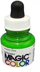 Magic Colour Waterbased Liquid Acrylic Paint Asian Lime 28ml