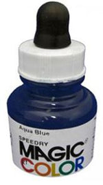 Magic Colour Waterbased Liquid Acrylic Paint Aqua Blue 28ml