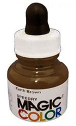 Magic Colour Waterbased Liquid Acrylic Paint Earth Brown 28ml