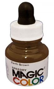 Magic Colour Waterbased Liquid Acrylic Paint Earth Brown 28ml
