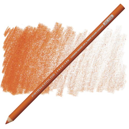 Prismacolor Premier Coloured Pencil 118 Cad Orange Hue