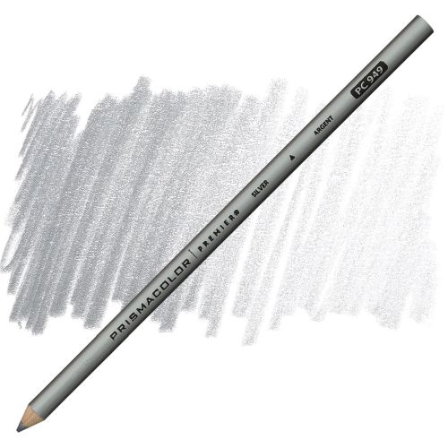 Prismacolor Premier Coloured Pencil 949 Metallic Silver