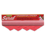 SARAL TRANSFER PAPER ROLL 4 SHEETS RED