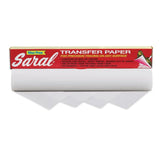 SARAL TRANSFER PAPER ROLL 4 SHEETS WHITE