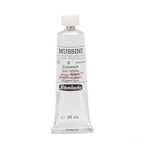Schmincke MUSSINI Oil Paint Zinc White 35ml
