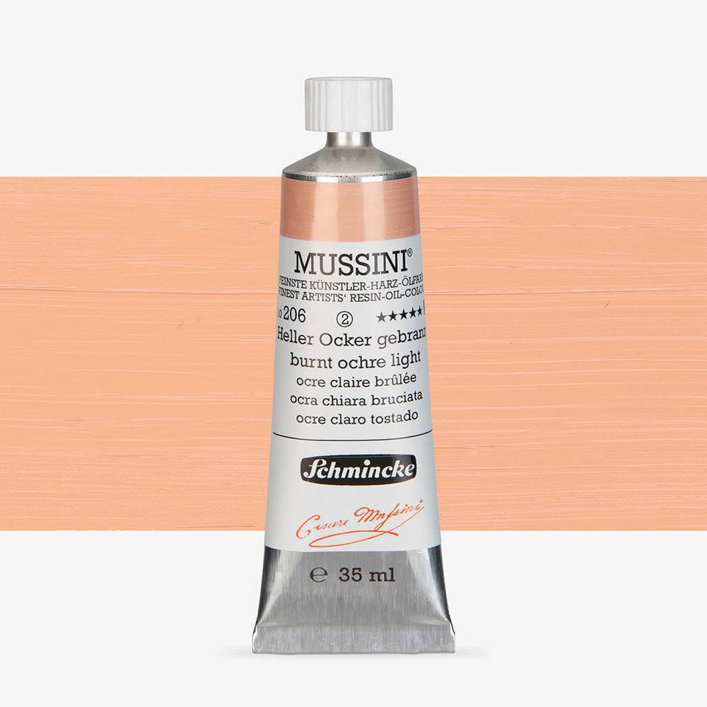 Schmincke MUSSINI Oil Paint Burnt Ochre Light
