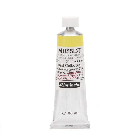 Schmincke MUSSINI Oil Paint Yellowish Green Ural