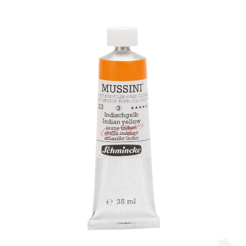 Schmincke MUSSINI Oil Paint Indian Yellow 35ml