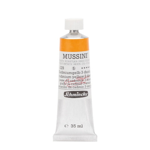 Schmincke MUSSINI Oil Paint Cadmium Yellow Deep 35ml