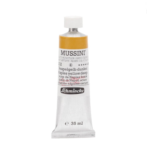 Schmincke MUSSINI Oil Paint Naples Yellow Deep 35ml