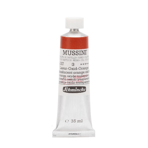Schmincke MUSSINI Oil Paint Transparent Orange Oxide 35ml