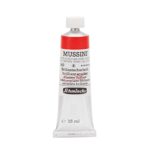 Schmincke MUSSINI Oil Paint Brilliant Scarlet 35ml