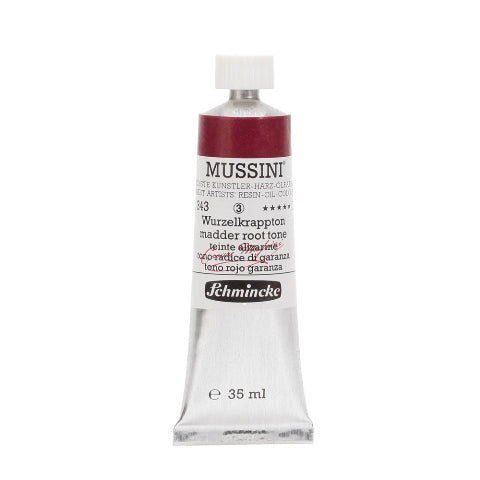 Schmincke MUSSINI Oil Paint Madder Root Red 35ml