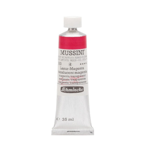 Schmincke MUSSINI Oil Paint Transparent Magenta 35ml