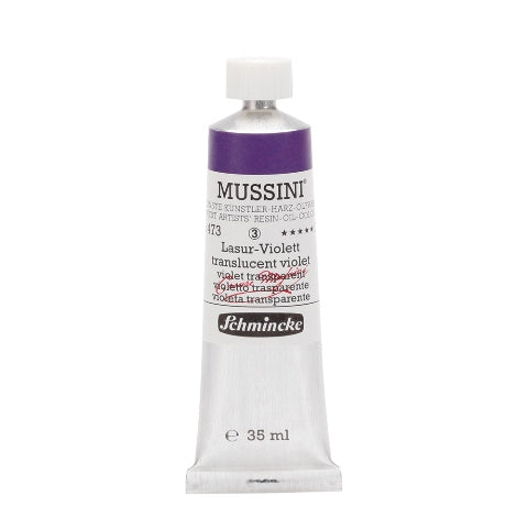 Schmincke MUSSINI Oil Paint Transparent Violet