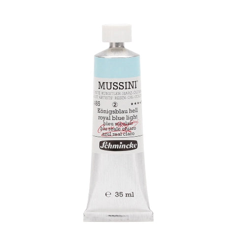 Schmincke MUSSINI Oil Paint Royal Blue Light 35ml